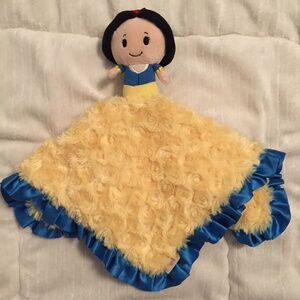 Snow White Itty Bittys Hallmark Disney Yellow Blue Baby Security Blanket Lovey